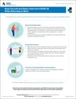 Keep Yourself and Others Safe from COVID-19  When Returning to Work